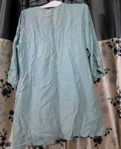Beautiful Sea green short top