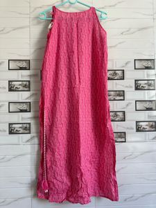 Pink Embroidered Top