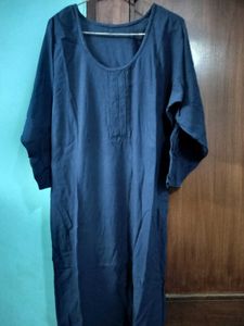 Navy Blue Long Sleeve Dress