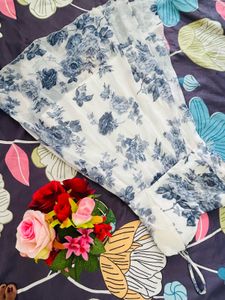 Blue Floral Sundress