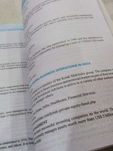 Advanced Business &amp; Financial Management Book