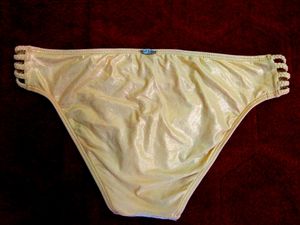 🇨🇦 Luli Fama Shiny Leather Coated Luxury Panty Briefs