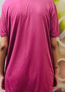 Vibrant Pink Gym T-Shirt