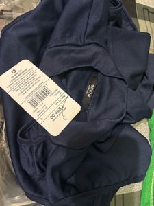 Stylish Navy cut out top