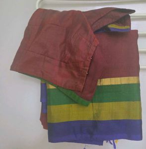 Pure Uppada Silk Saree w blouse