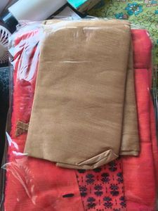 Men's Orange Kurta Set