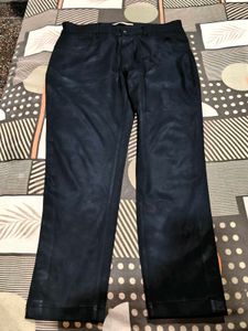 Striped winter top and trouser set