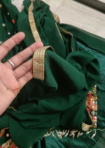 Green Sharara Set with Dupatta 👌