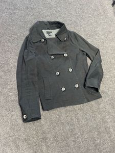 H&amp;M Classic Black Pea Coat