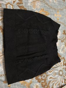 Black Knit tube top