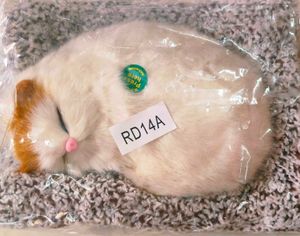 Adorable Sleeping Cat Plush Toy