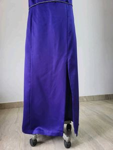 plus size Purple Maxi Dress