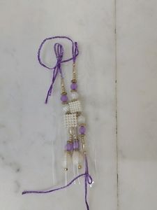 PURPLE COLOUR RAKHI FOR BHAIYA ND BHABHI