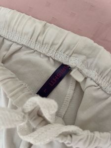 White Cotton Leggings