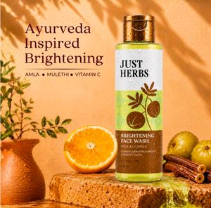 Just Herbs Brightening Face Wash