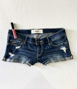 y2k Hollister micro mini shorts
