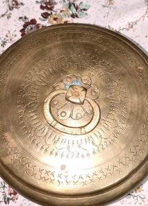 Vintage Brass Decorative/chapati Box