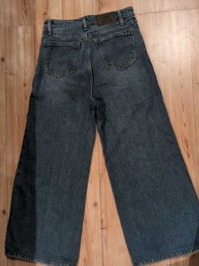Wide Leg Denim Jeans
