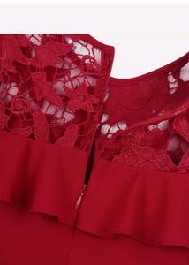 Hot Red Mini Dress For Girl's