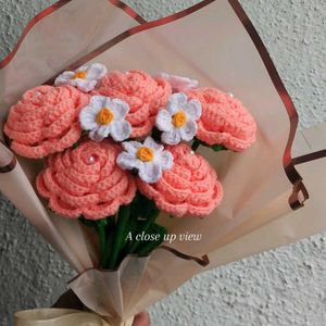 Crochet Flower Bouquet