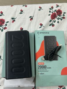 Ambrane Power Bank 20000 mAh