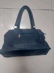Vintage Blue Shoulder Bag