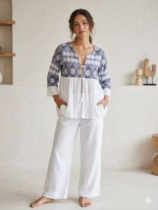 Bohemian Print top