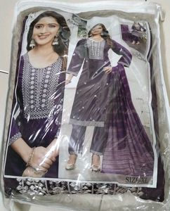 Elegant Embroidered Kurta Set with dupatta