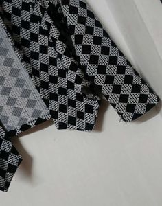 Stylish Black &amp; White Patterned Jacket