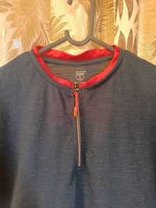 Stylish Blue &amp; Red T-Shirt