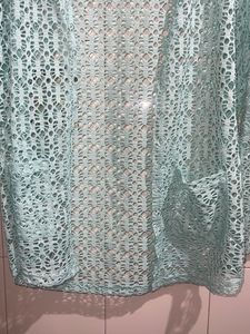 Lightweight Crochet Kimono Cardigan