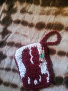 Handmade Crochet Mini Card Holder ✨