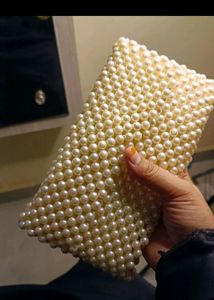 Beaded Hand Clutch