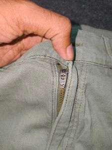 C&amp;A 'Pleated Utility' Wide-Leg Cargo Pants