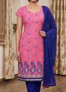 Pink Salwar Kameez Suit