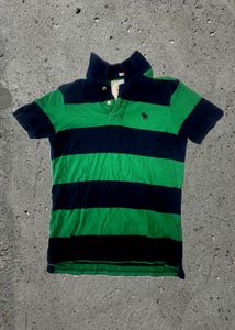 Abercrombie & Fitch Striped Polo Shirt