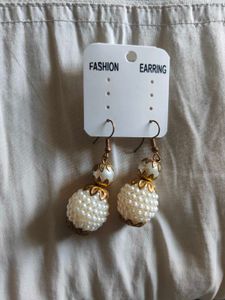Elegant Pearl Drop Earrings