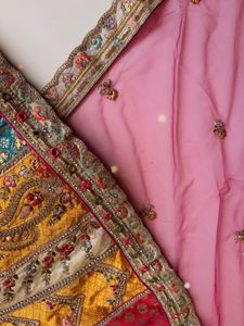 Vibrant Patchwork Lehenga Choli Set