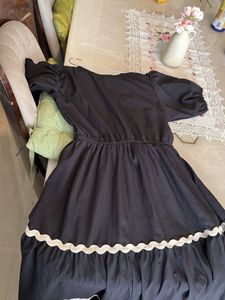 Chic Black Tiered Maxi Dress