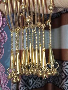 Beautiful Golden Bangles with Danglers
