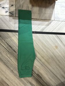 Green Cotton Jeans