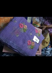 Pastel saree brand new