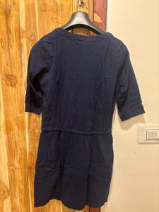 Navy Blue Casual Dress