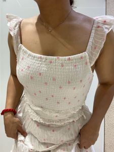 Cute Smocked Crop Top
