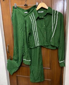 Emerald Green Mango Co-ord Set