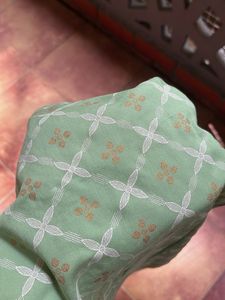 Green Printed Kurta