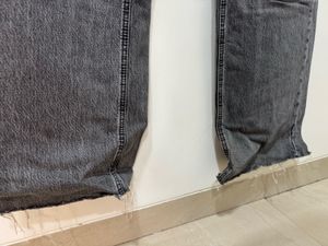 Grey Wash Denim Jeans