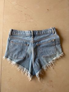 Blue Denim Shorts