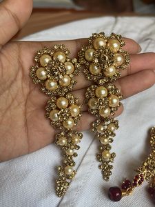 Indian Jewelry Set - Gold Tone