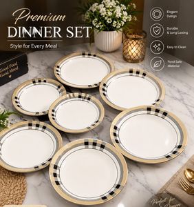 Premium Dinnerware Set - Elegant Design